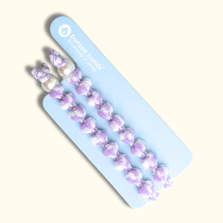 LUXe Compression Tech Scrunchies - Lavender 2-Pack